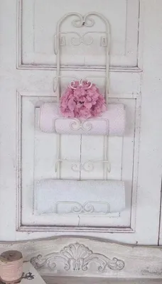 Produktbild von Handtuchhalter CLOE im traumhaften antique Shabby Chic