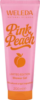 Weleda Pink Peach Shower Gel fruchtig-frischer Duft Packung 200ml