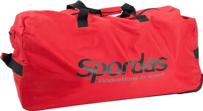 Immagine prodotto di Sporda's grande borsa da viaggio rossa con ruote - robusta borsa sportiva su ruote