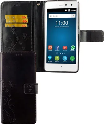 Zdjęcie produktu dla Etui na telefon komórkowy ZTE Blade L7 etui ochronne etui z klapką etui na kartę czarny