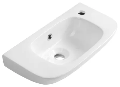 Produktbild von KIA Keramik Waschtisch 49x25cm, Weiß