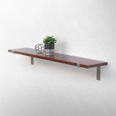 Obrázok produktu pre ML-Design 2 podpery na police v tvare L, 25x4x14,5 cm, sivé, z kovu