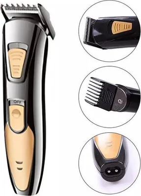 Immagine prodotto di Tagliacapelli e regolabarba di precisione Surker SK-5807 - Ricaricabile - Grigio - Oro