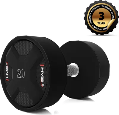 Produktbild von 20 kg Polyurethan-Hantel - langlebiges Krafttraining