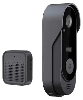 Produktbild von Smart WLAN Videosprechanlage mit 2K Kamera und Kamera – Schlosssprechanlage mit Navigation, PIR-Personalisierung, Web-Audio, Tuya Smart Home Steuerung–Haustür Videosprechanlage ohne Verkabelung