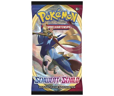 Produktbild von Pokémon - Schwert und Schild SWSH01 Booster Einzeln - deutsch