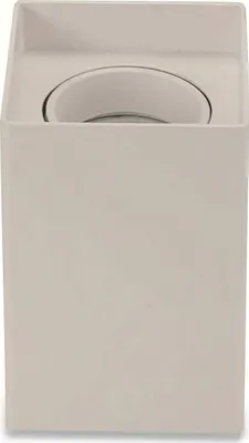 Produktbild von OPTONICA Deckenspot 2003 230 V, GU10- /MR16, eckig, 45° schwenkbar, weiß