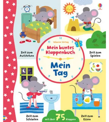 Produktbild von Mein buntes Klappenbuch: Mein Tag