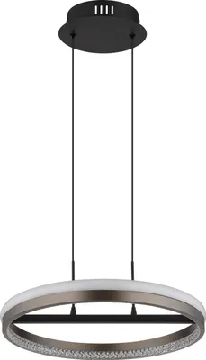 Produktbild von Globo Lighting Hängeleuchte Metall schwarz matt, LED