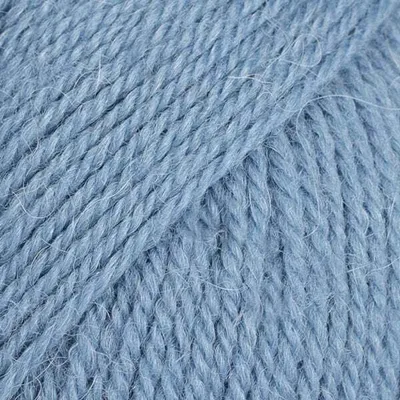 Obrázek produktu pro Drops Flora Uni Colour 13 Denim Blue Pletací příze