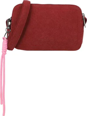 Produktbild von Fritzi aus Preußen Umhängetasche Jony Suede Jacky Cross Bag Ruby Red dunkelrot