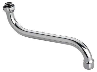Immagine prodotto di Bocchetta Aqualine, 177 mm, a forma di S, cromata