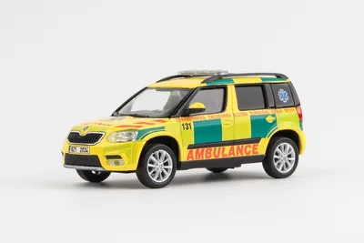 Productafbeelding van Škoda Yeti (facelift, 2013) - ZZS Zlínského Kraje 131, ABREX, schaal 1:43