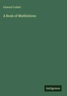 Produktbild von A Book of Meditations