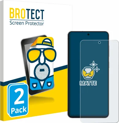Produktbild von 2x BROTECT Schutzfolie für Samsung Galaxy S25 Edge Displayschutz Displayschutzfolie Folie Matt Entspiegelungsfolie
