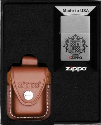 Produktbild von ZIPPO Feuerzeug-Set HERALDIC CREST DESIGN Geschenk No4