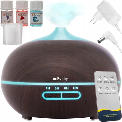 Produktbild von Ultraschall-Befeuchter, Diffusor, Ionisator, Led, Aroma-Fernbedienung