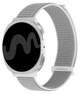 Productafbeelding van imoshion Nylon bandje voor de Samsung Galaxy Watch 9 (40/44mm) / Watch 8 (40/44mm) / Classic (46mm) - Seashell