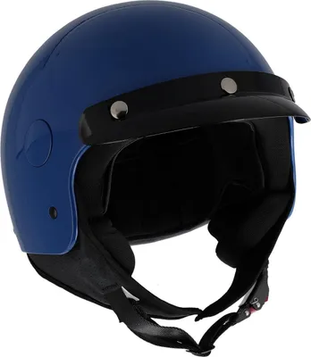 Image de Casque Jet Classic 001, Bleu, ECE22.06, Taille: XXL
