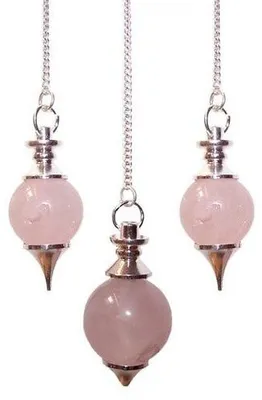 Imagen del producto de Sphere Pendulums - Rose Quartz