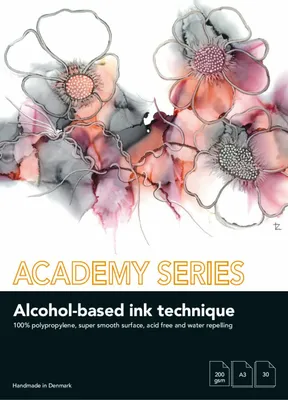 Produktbild von Academy Series - Alkoholtinte Technologie A3 - 200g/M2 - 30 Blätter - PK5704 - Weiß