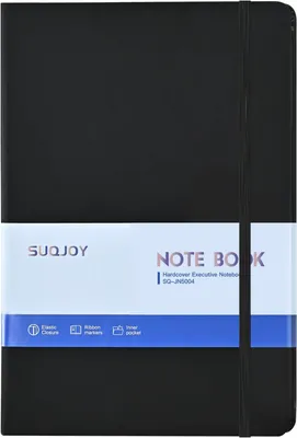 Produktbild von Notizbuch Set 4 Stück, A5, 160 Seiten, Hardcover Kunstleder, 100gsm, für Schreiben