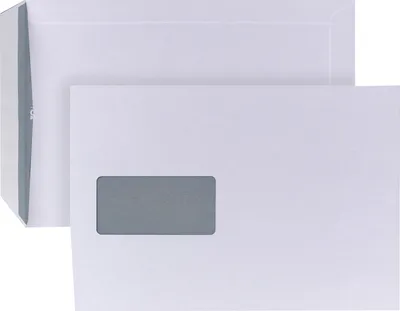 Produktbild von POSTHORN Versandtaschen 05450321 B5 hk mF ws 500 St./Pack.