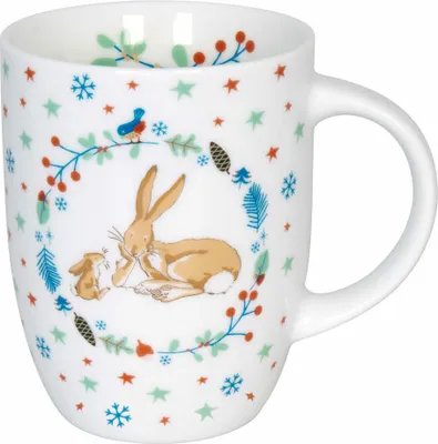 Produktbild von Könitz Becher GHMILY - Christmas together, Tasse, Kaffeebecher, Porzellan, Bunt, 380 ml, 11 1 103 2681
