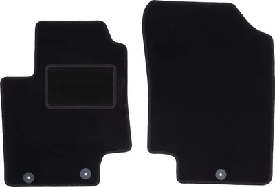 Immagine prodotto di Wielganizator tappetini auto velours anteriori adatto per Hyundai i20 I (2008-2014, hatchback) neri, set 2 pz, con fissaggi