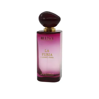 Image de JFenzi La Furia Women Eau de Parfum 100 ml - Parfum oriental floral pour femmes avec vanille, patchouli & pitahaya exotique