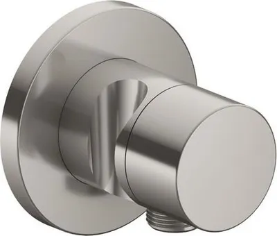 Produktbild von Keuco 2-Wege-Umstellventil IXMO DN 15, UP, mit Griff IXMO Pure Rosette rund Nickel gebürstet 59556050201