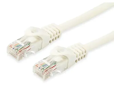 Produktbild von Equip Cat.6A U/UTP Patchkabel, 10m, Weiß, 10 m, Cat6a, U/UTP (UTP), RJ-45, RJ-45, Weiß