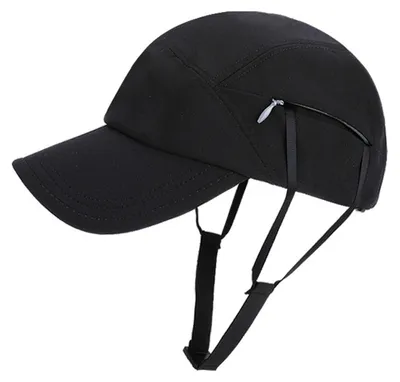 Produktbild von Sonnenhut mit verstellbarem Kinnriemen, verlängerter Krempe, Baseballkappe, UV-Schutz, winddicht, Outdoor-Reisehut, Reithut
