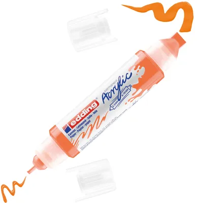 Image de edding 5400 Acryl 3D Double Liner neonorange