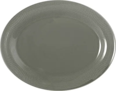 Produktbild von Seltmann Weiden Beat Perlgrau Servierplatte oval 35x28cm
