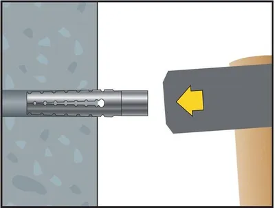 Produktbild von Metallspreizdübel MSD MSD 8-60 Stahl