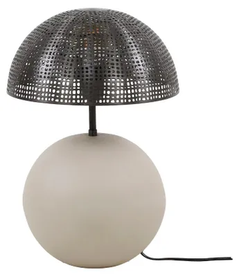 Produktbild von AnLi Style Tischlampe Sphere 1-flammig / Mattbeige
