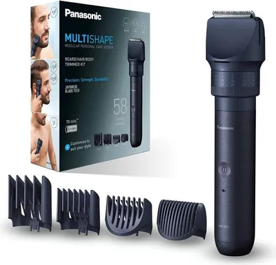 Produktbild von Panasonic MULTISHAPE, Schwarz, 0,5 mm, 2 cm, 0,5 mm, Gesicht, Edelstahl
