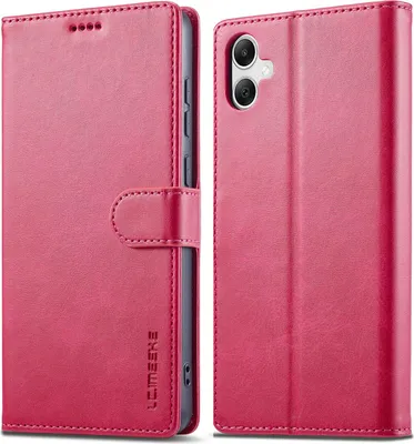 Produktbild von Hülle für Samsung Galaxy A06 5G/4G, Klapphüllen Brieftasche Leder Magnetverschluss Ständer Schutzhülle Rosa