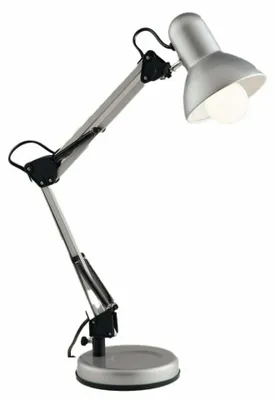 Produktbild von FANEUROPE Architteto Klemm-Tischleuchte, 1xE27, 60 x 42 cm, silber, Metall