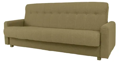 Image de Canapé-lit Herbi, pour salon, tissu Herbi, vert clair