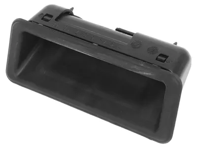 Imagen del producto de Interruptor de liberación de la manija de la puerta trasera, compatible con los modelos 1 Serie E88 y E82, con número de pieza 51247118158. Reemplazo para el interruptor de la tapa del maletero