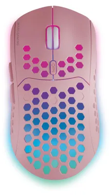 Produktbild von Mars Gaming MMW3P, rechts, Optisch, RF Wireless, 3200 DPI, Pink