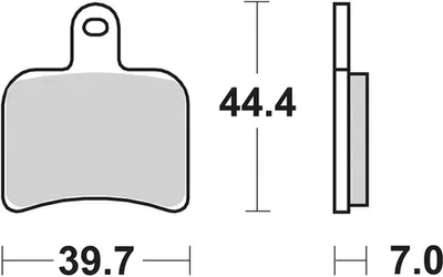 Produktbild von sbs Bremsbeläge Bremsklötze 719RQ