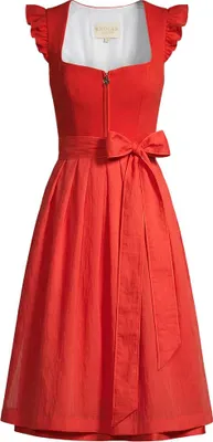 Produktbild von Dirndl Padme 70cm Länge rot 38
