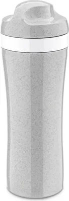 Produktbild von koziol OASE Organic, 425 ml, Tägliche Nutzung, Grau, Weiß, Thermoplast, organic grey, Erwachsener
