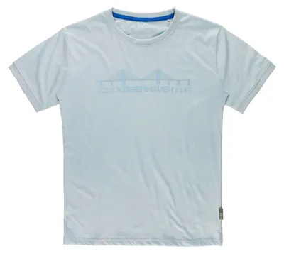 Produktbild von Coastguard Herren T-Shirt Köbenhaven mit Print - Kurzarmshirt aus Baumwolle in Hellblau Größe M