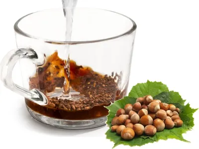 Produktbild von Haselnuss Instantkaffee 200g