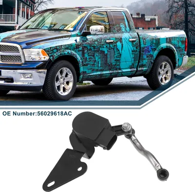 Image de Capteur De Niveau De Hauteur De Suspension Pneumatique Pour Ram 1500 No.56029618Ac | Capteur De Niveau De Hauteur Arrière Droit 1 Pièce