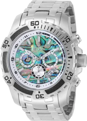 Obrázok produktu pre Invicta Pro Diver - SCUBA 49855 Pánske Hodinky - Quartz Pohyb - Nerezová Oceľ s Modrým Ciferníkom - 51 mm